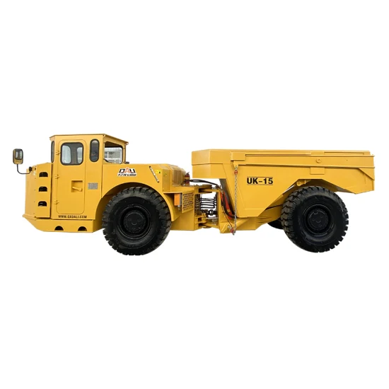 15ton Payload Heavy Load Low Profile Underground Mining Dump Truck